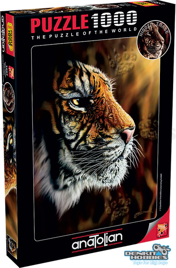 WILD TIGER 1000 PIECE PUZZLE ANATOLIAN