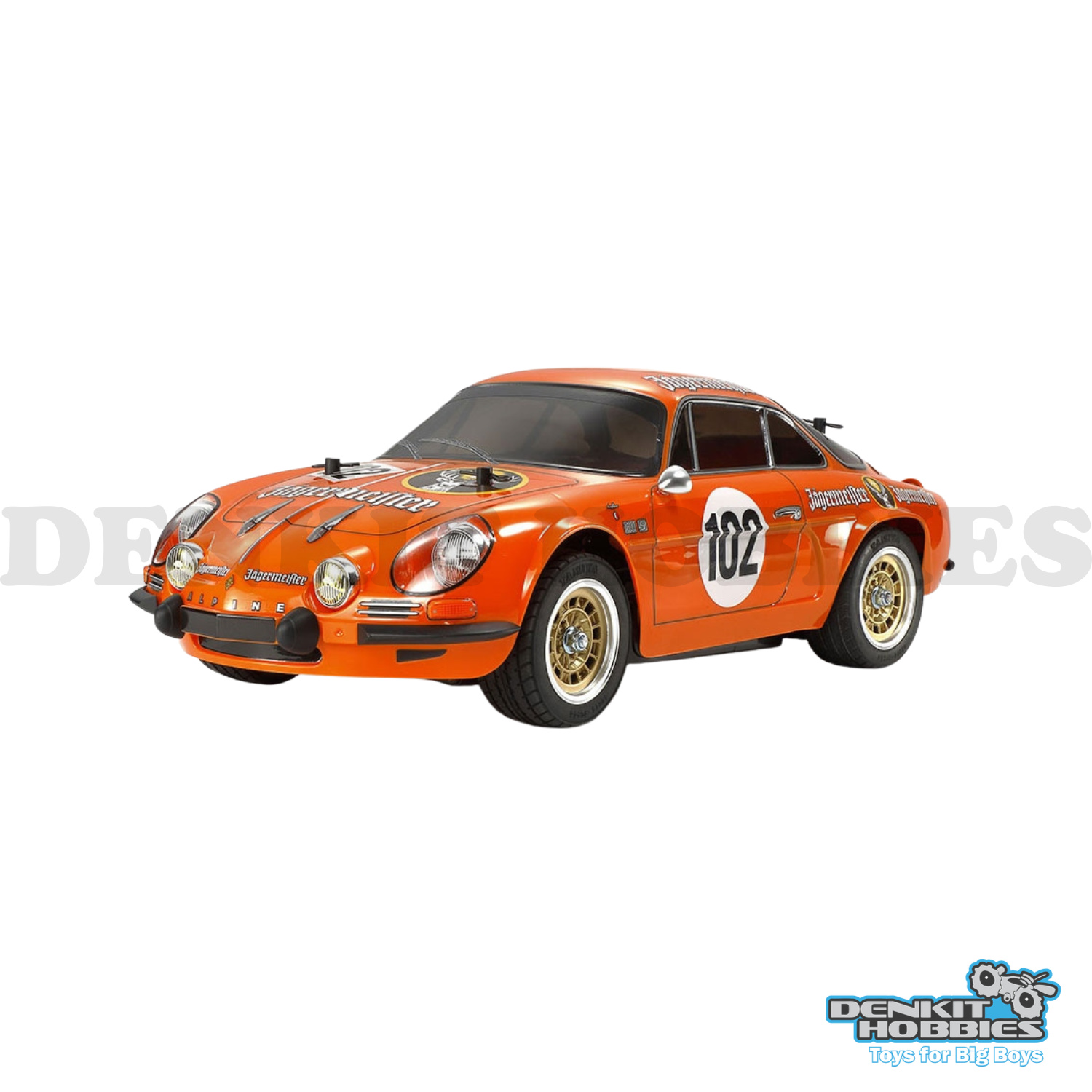ALPINE A110 1973 JAGERMEISTER M06 RC KIT 1/10 SCALE TAMIYA