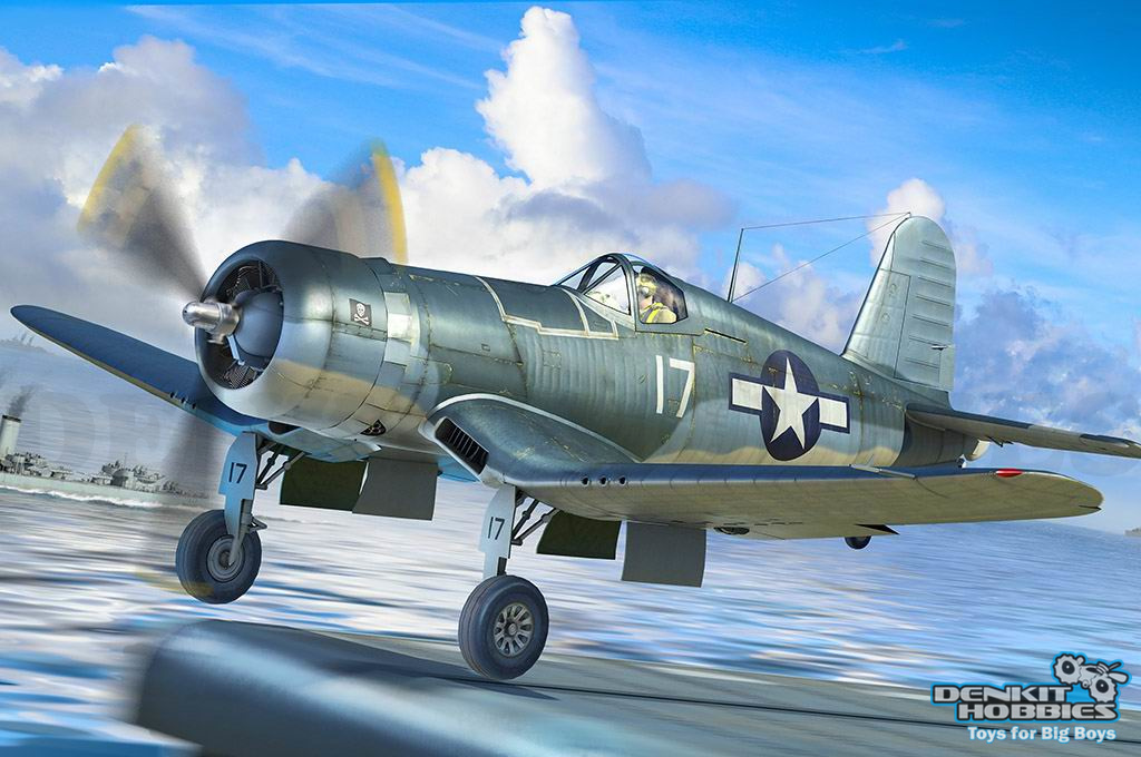 F4U-1A CORSAIR PLASTIC MODEL KIT 1/48 HOBBY BOSS