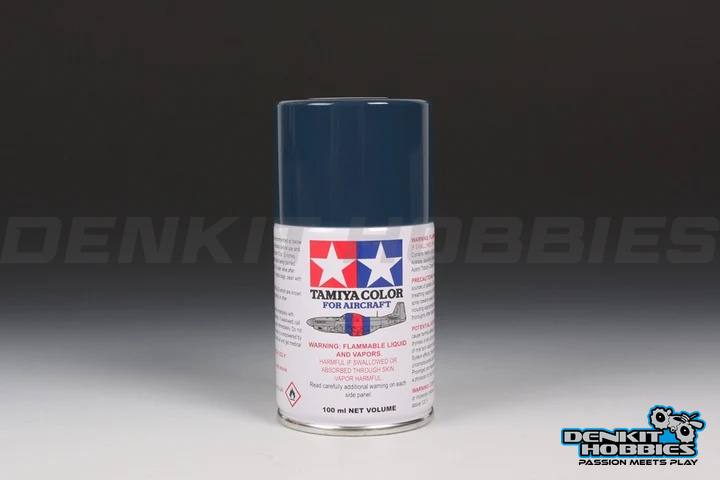 AS-8 NAVY BLUE CORSAIR LACQUER SPRAY PAINT 100ML TAMIYA