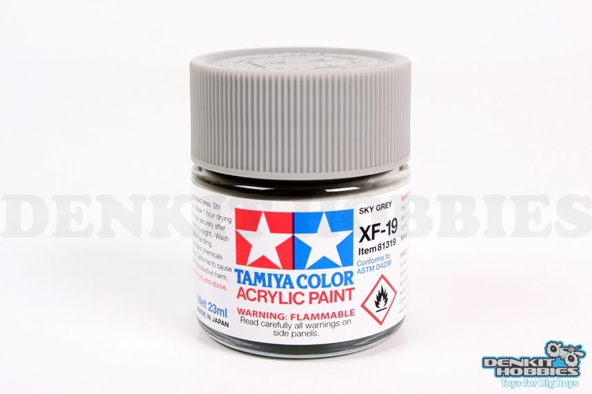 XF-19 SKY GRAY ACRYLIC PAINT 23ML TAMIYA