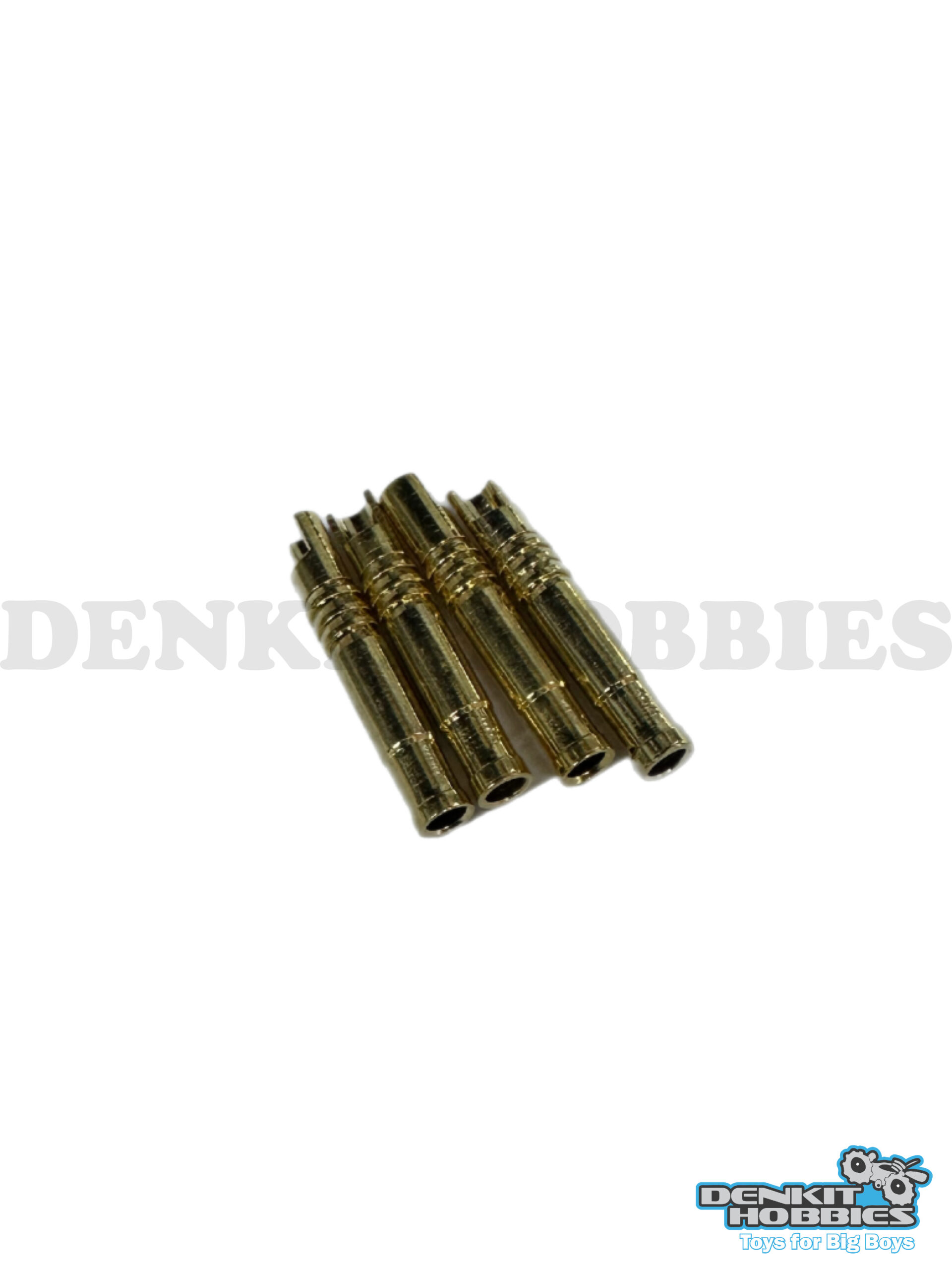 2MM FEMALE GOLD BULLET CONNECTOR (4) CWT