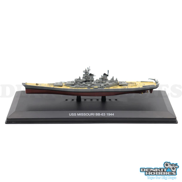 USS MISSOURI BB-63 1944 BATTLE SHIP 1:1250 SCALE MOTOR CITY CLASSICS