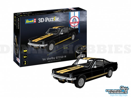 SHELBY MUSTANG GT350-H 1966 3D PUZZLE REVELL