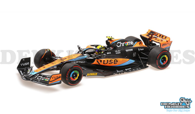 MCLAREN F1 TEAM MCL60 LANDO NORRIS 2023 1/18 SCALE MINICHAMPS