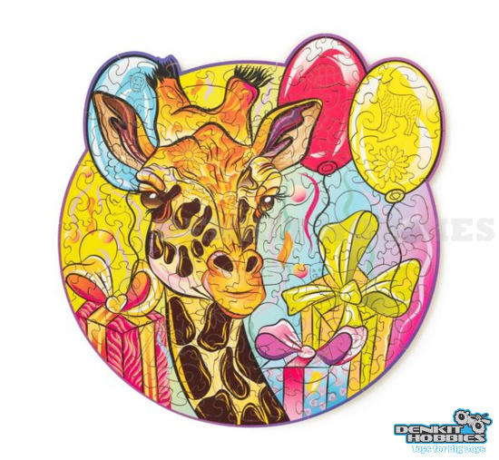 GRACEFUL GIRAFFE WOODEN PUZZLE KIT WOOD TRICK