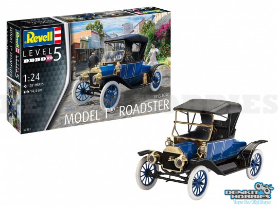 FORD MODEL T ROADSTER 1913 PLASTIC MODEL KIT 1/24 REVELL