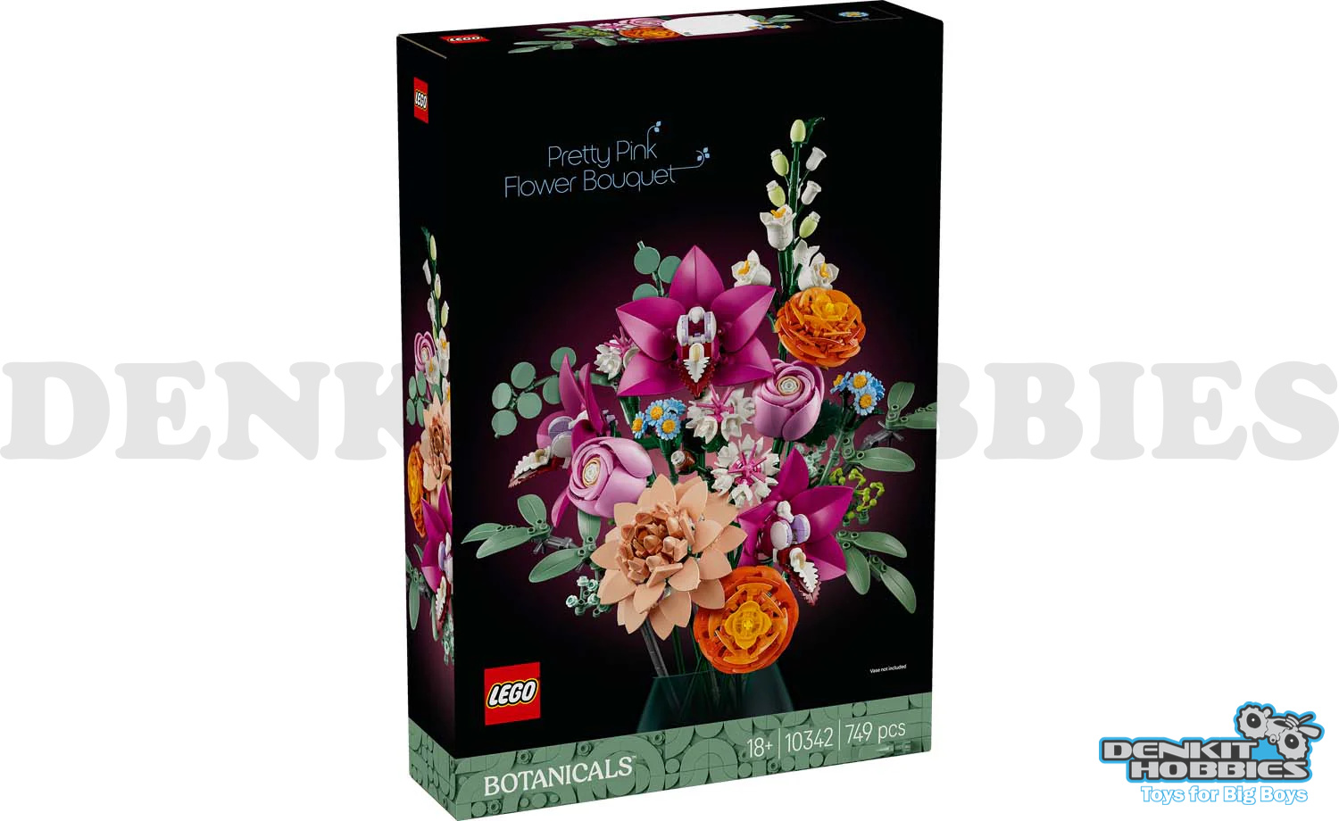 PRETTY PINK FLOWER BOUQUET - BOTANICALS - LEGO