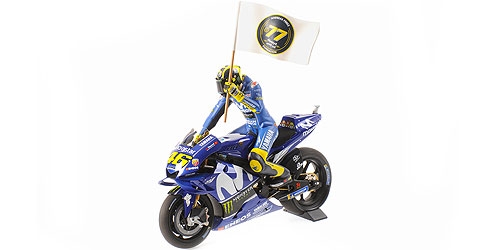 YAMAHA YZR-M1 CATALUNYIA 2018 ROSSI 1/12 MINICHAMPS