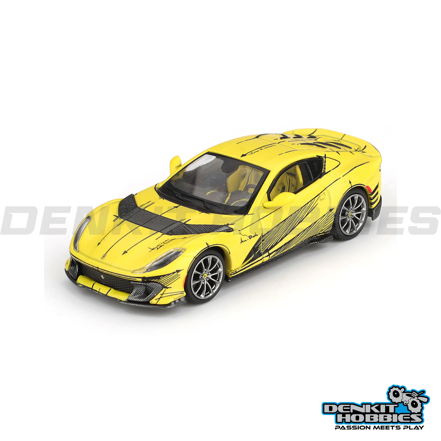 FERRARI 812 COMPETIZIONE 1/64 SCALE BBR MODELS