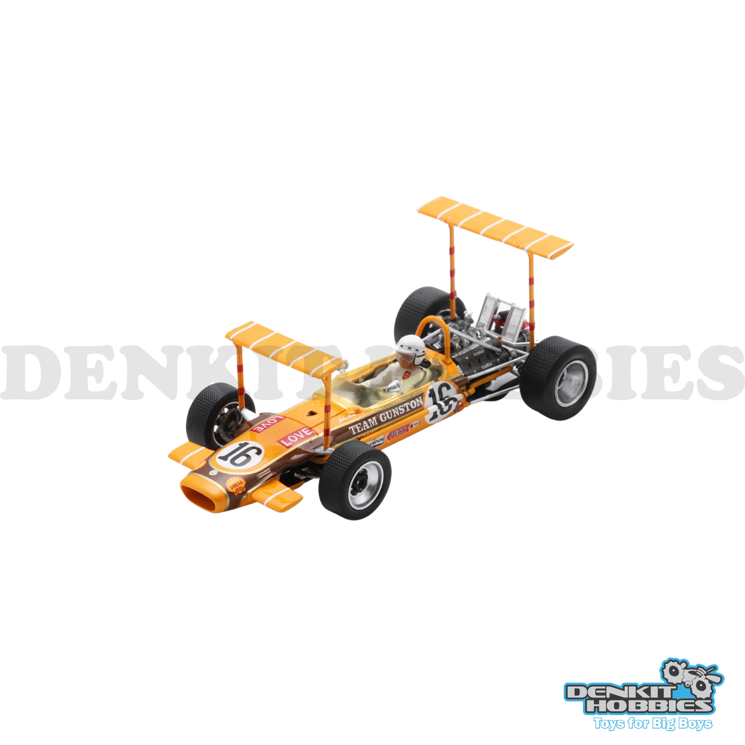 LOTUS 49 #16 SOUTH AFRICAN GP 1969 JOHN LOVE 1/43 SCALE SPARK