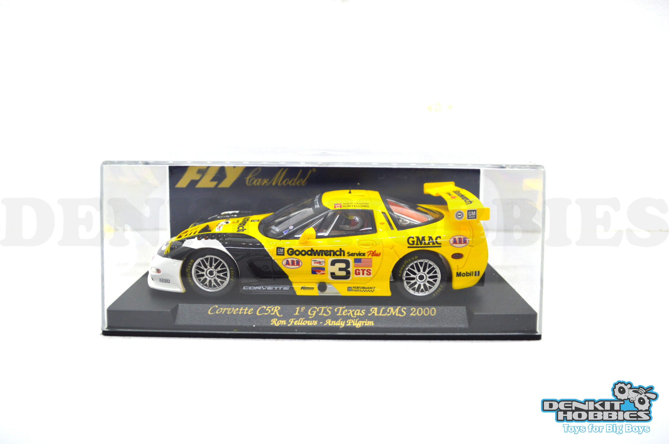 CHEVROLET CORVETTE C5R 1ST GTS TEXAS ALMS 2000 SLOT CAR 1/32 SCALE FLY