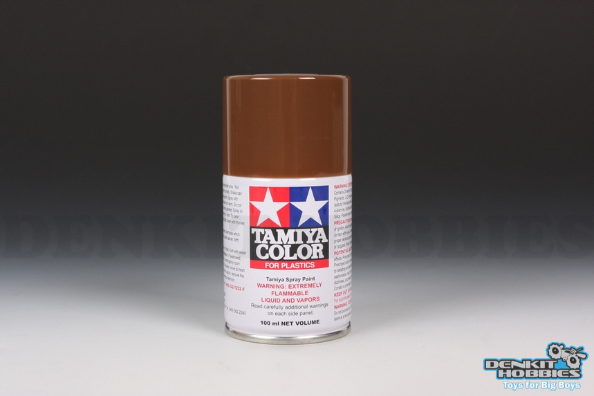 TS-1 RED BROWN LACQUER SPRAY PAINT 100ML TAMIYA