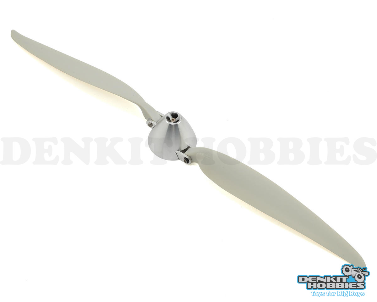 14X8 FOLDING PROP WITH 38MM ALUMINIUM SPINNER EFLITE