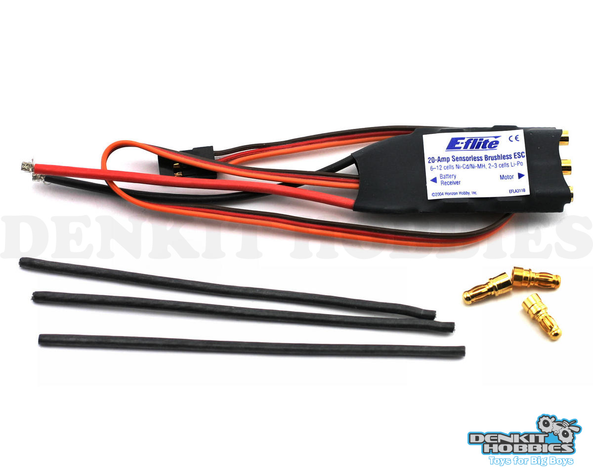 20AMP BRUSHLESS ESC V2 EFLITE