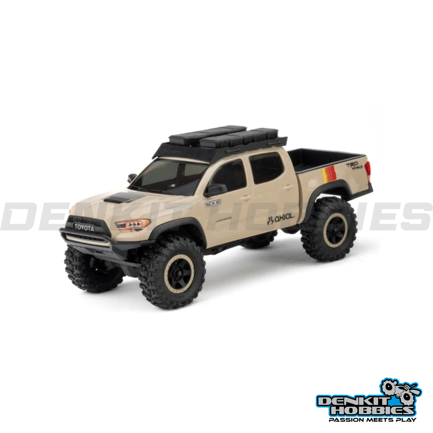 TOYOTA TACOMA TRD PRO OVERLAND EDITION SCX30 READY TO RUN 1/30 SCALE AXIAL