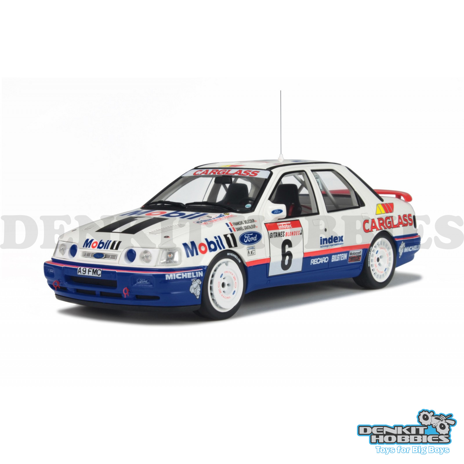 FORD SIERRA RS COSWORTH 4X4 GR.A TOUR DE CORSE 1992 1/18 SCALE OTTO MODELS