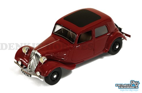 CITROEN TRACTION 7A 1934 BORDEAUX 1/43 SCALE IXO MODELS