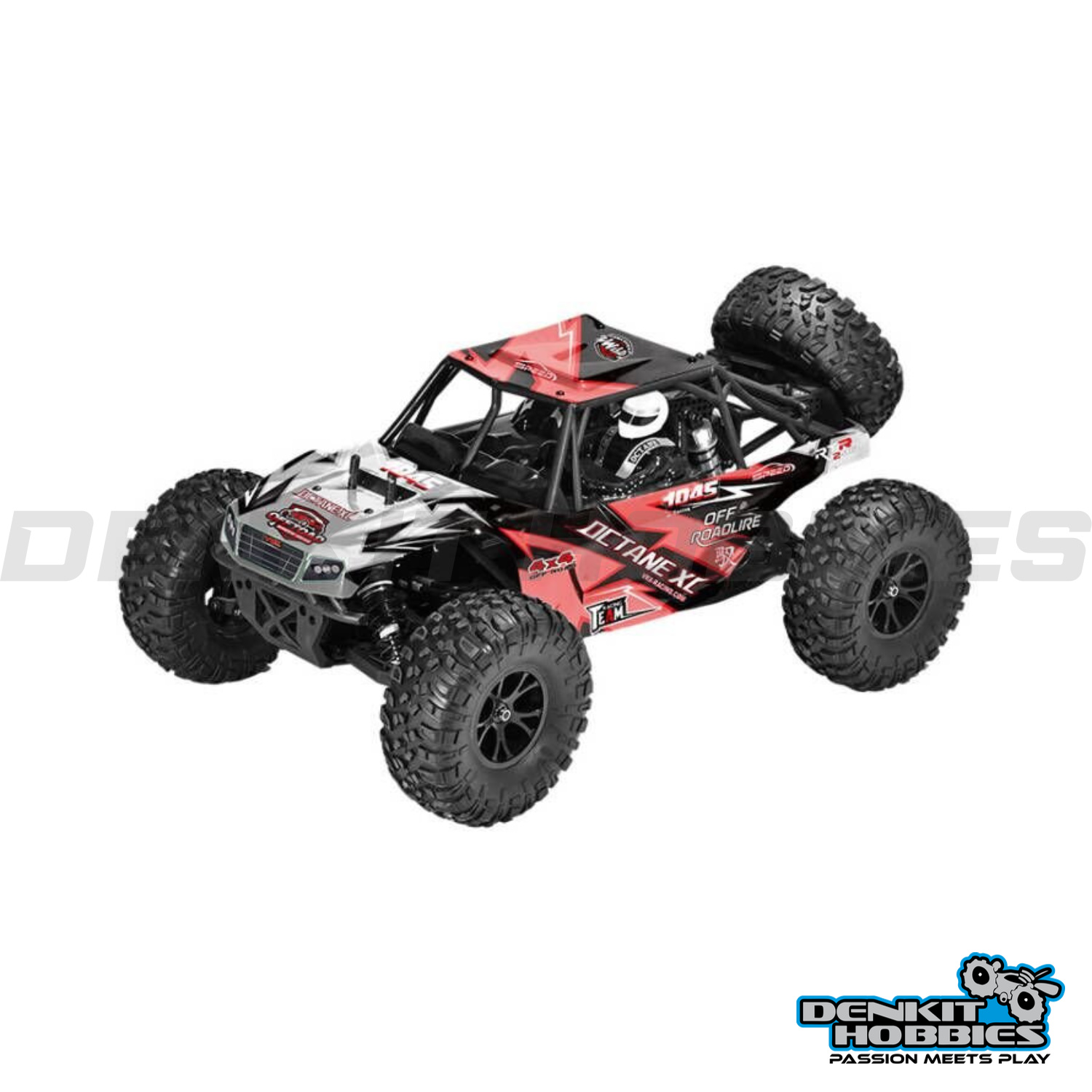 OCTANE XL BRUSHED 4WD READY TO RUN BUGGY RED 1/10 SCALE RIVER HOBBY