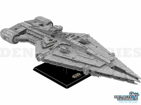 MANDALORIAN IMPERIAL LIGHT CRUISER 4D MODEL KIT