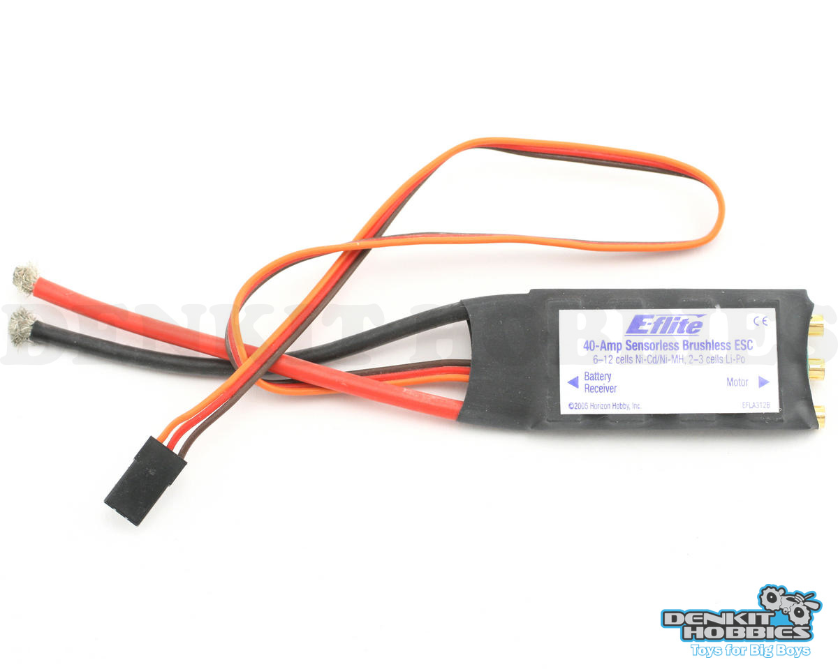 40AMP BRUSHLESS ESC V2 EFLITE