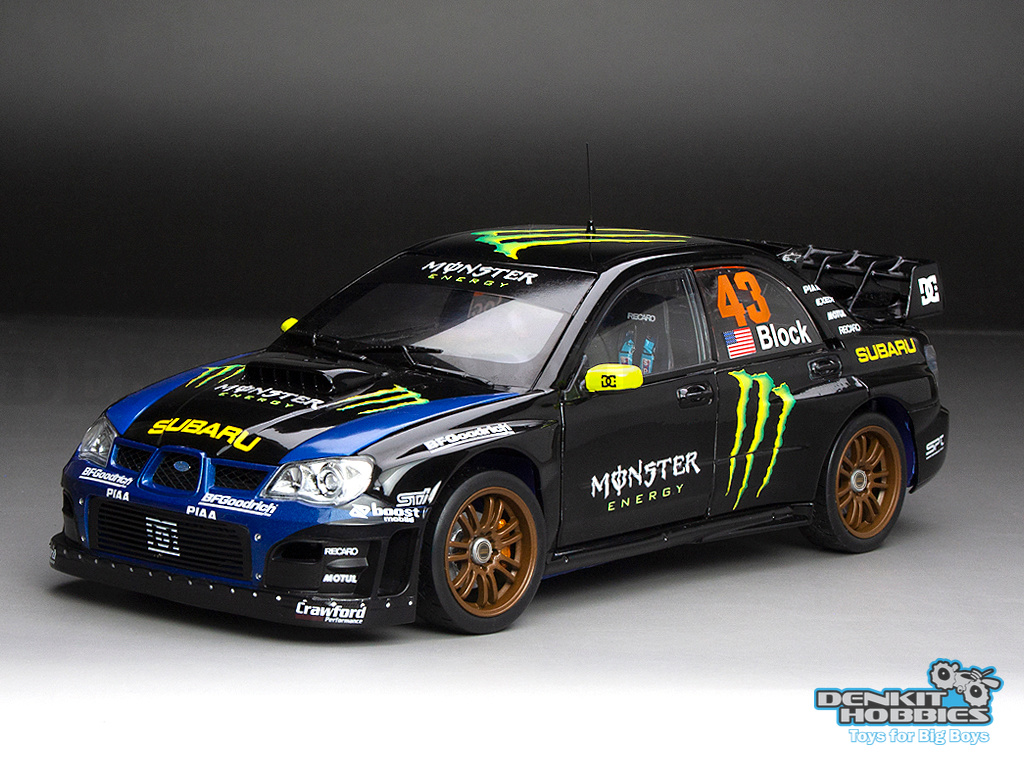SUBARU IMPREZA WRC06 KEN BLOCK GYMKHANA 2008 LIMITED EDITION 1/18 SCALE SUN STAR
