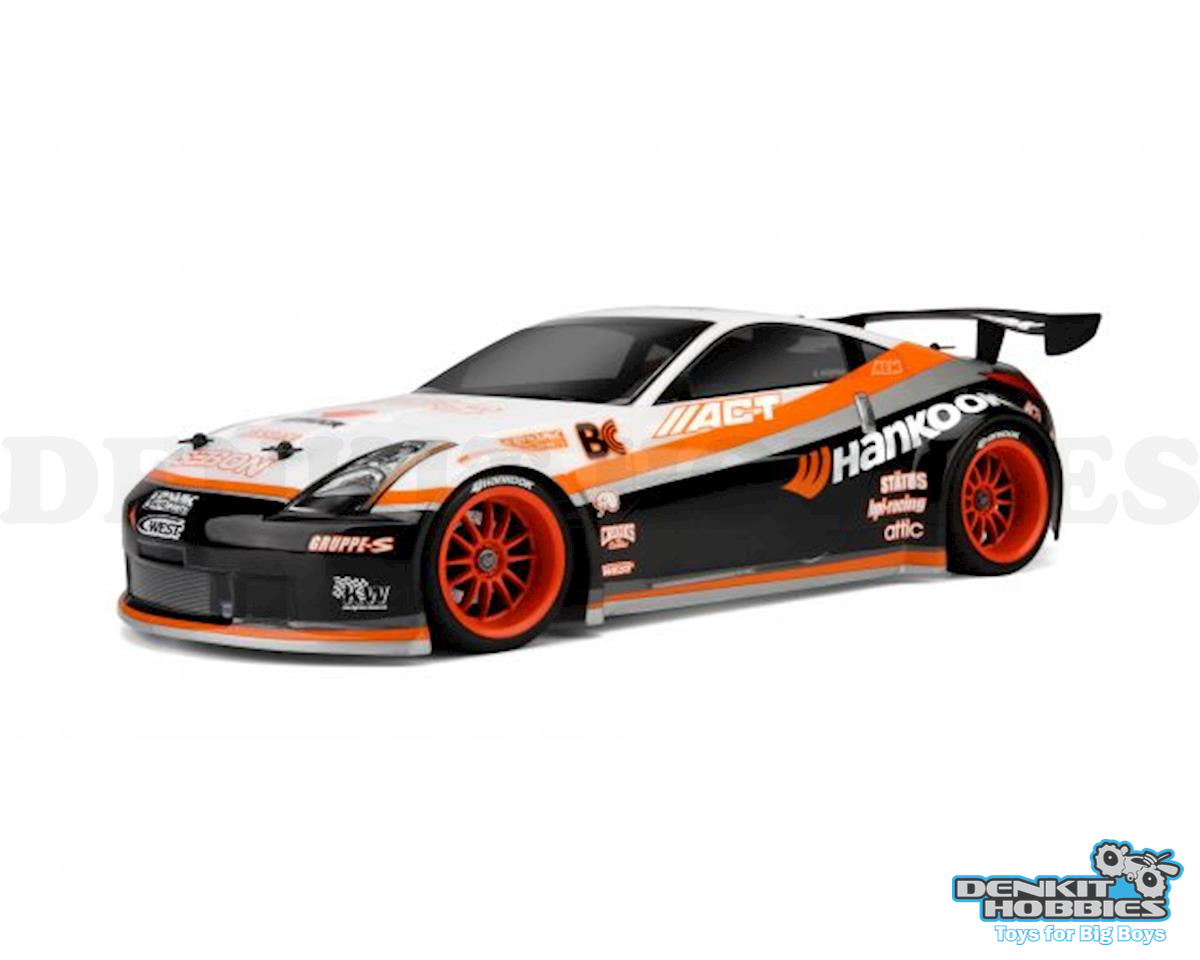 UNPAINTED NISSAN 350Z HANKOOK BODY 200MM 1/10 SCALE HPI RACING