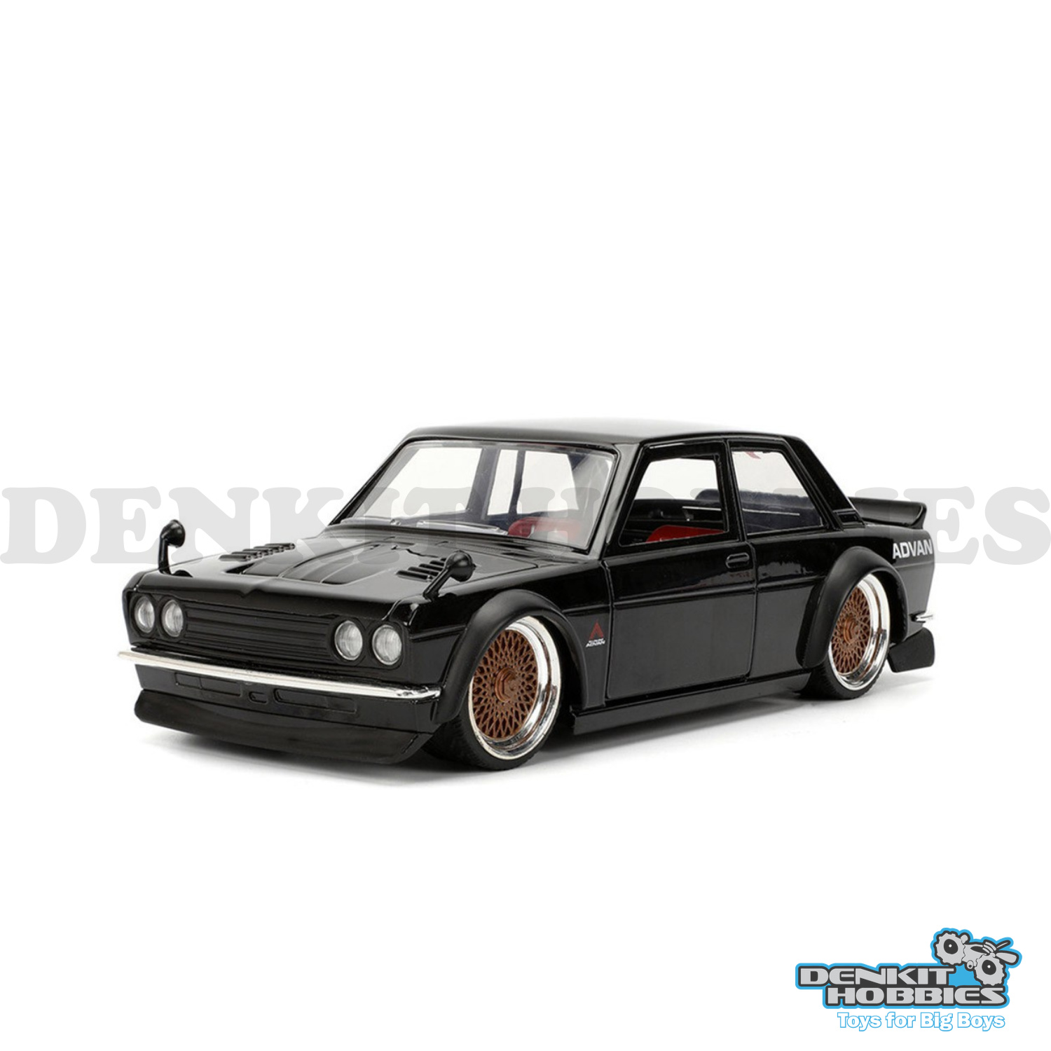 DATSUN 510 ADVAN 1973 JDM TUNERS 1/24 SCALE JADA