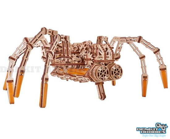 SPACE SPIDER 3D WOODEN MODEL KIT WOOD TRICK