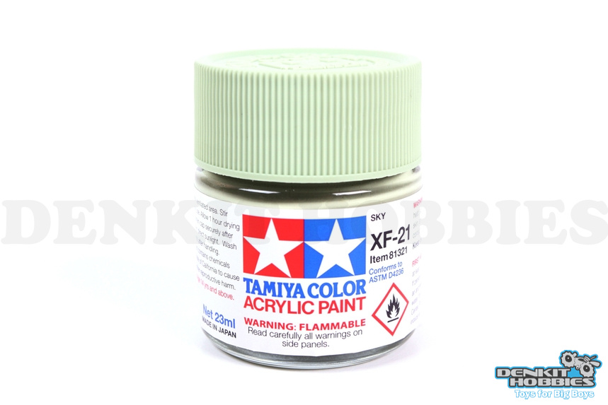 XF-21 SKY ACRYLIC PAINT 23ML TAMIYA
