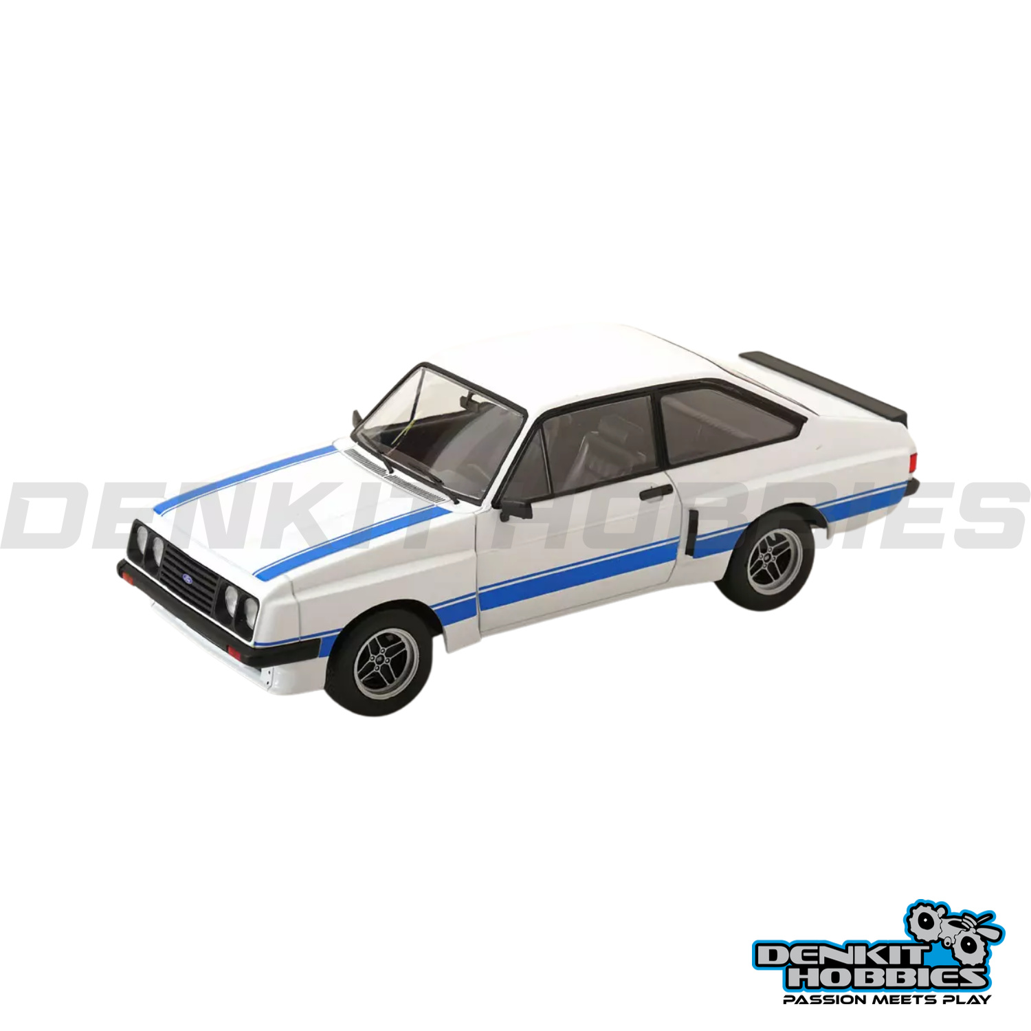 FORD ESCORT MK II R WHITE 1977 1/18 SCALE MODEL CAR GROUP