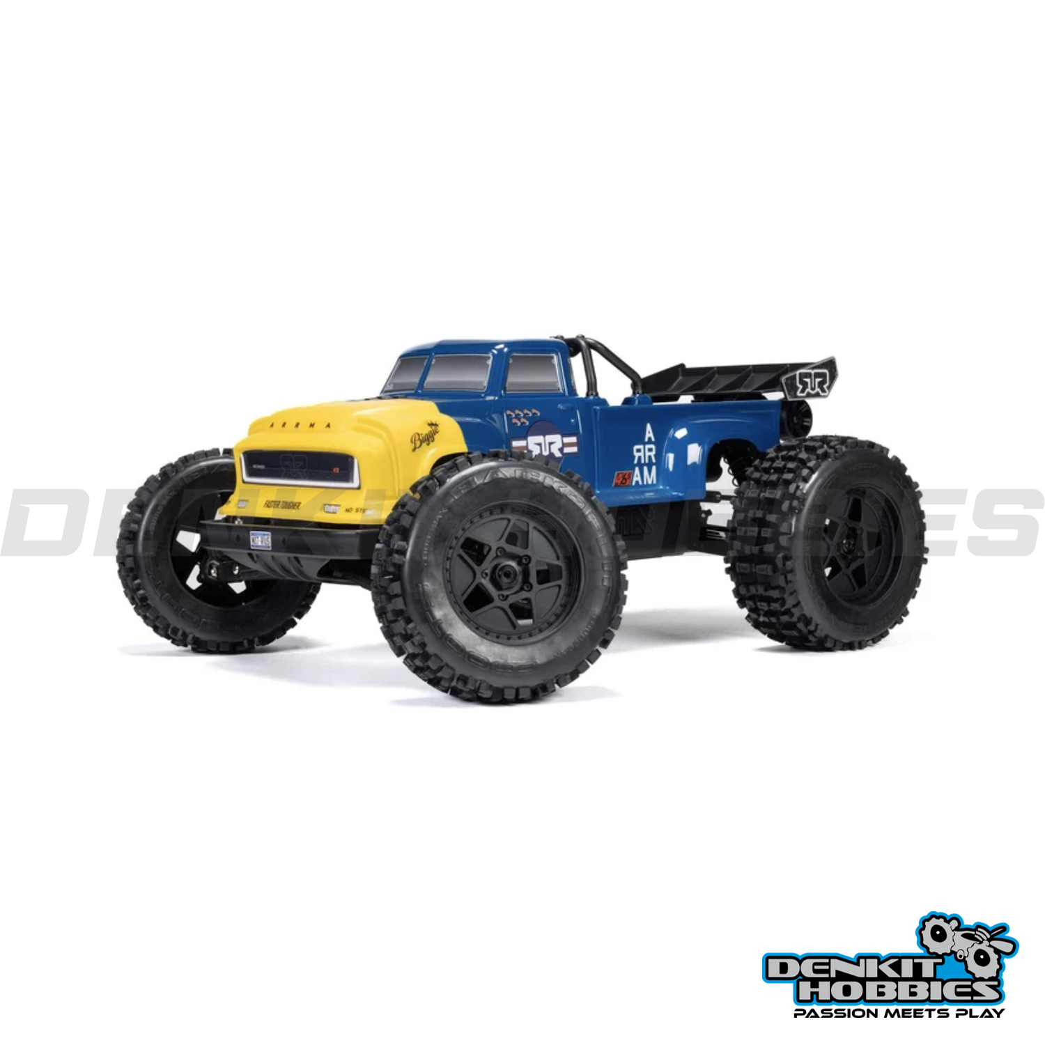 NOTORIOUS 6S 4X4 BRUSHLESS STUNT TRUCK READY TO RUN 1/8 SCALE ARRMA