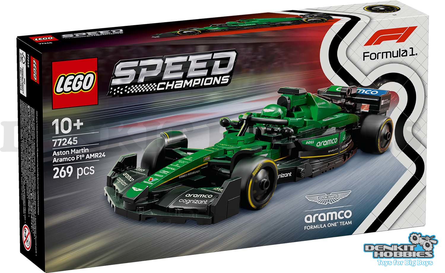 ASTON MARTIN ARAMCO AMR24 F1 RACE CAR - SPEED CHAMPIONS - LEGO