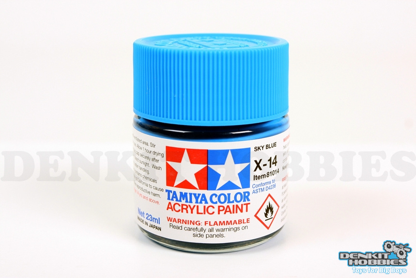 X-14 SKY BLUE ACRYLIC PAINT 23ML TAMIYA