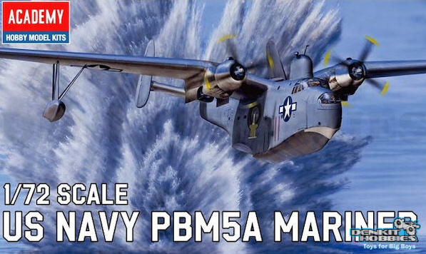 USN PBM-5A MARINER FLYING BOAT PLASTIC MODEL KIT 1/72 SCALE ACADEMY