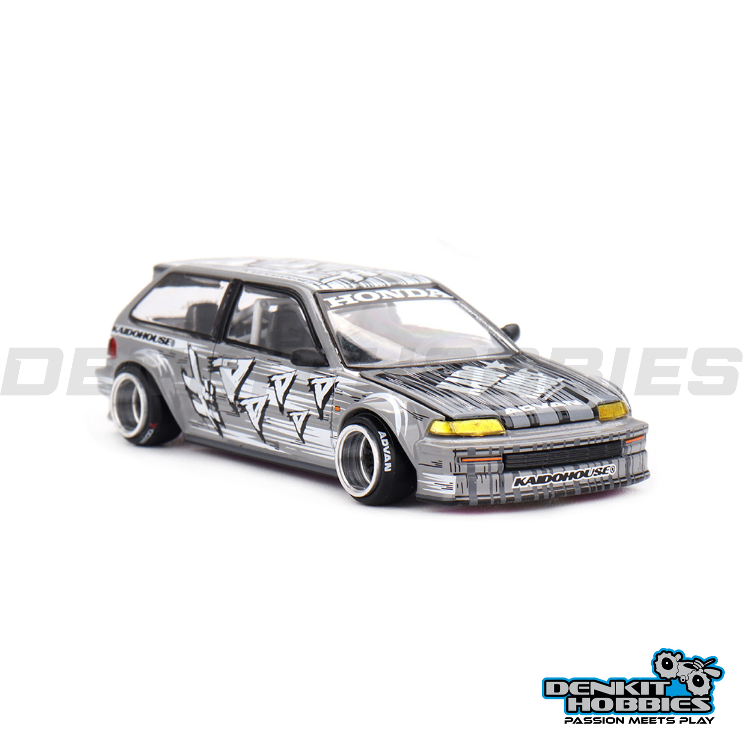 HONDA CIVIC EF KAIDO MANGA V1 1/64 SCALE KAIDO HOUSE MINI GT