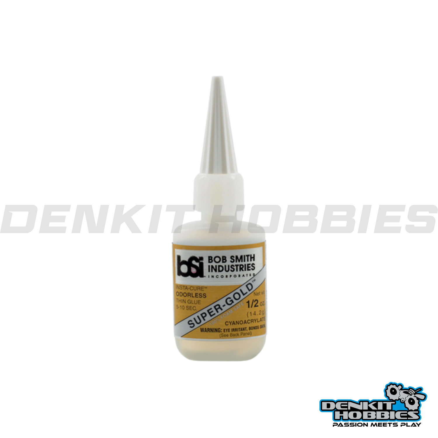 SUPER-GOLD THIN FOAM SAFE CA SUPER GLUE 14G BSI