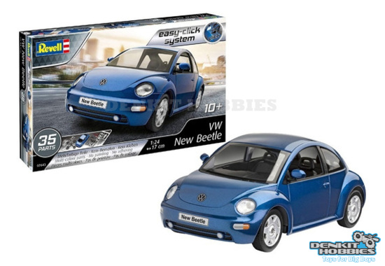 VW NEW BEETLE PLASTIC MODEL KIT 1/24 REVELL