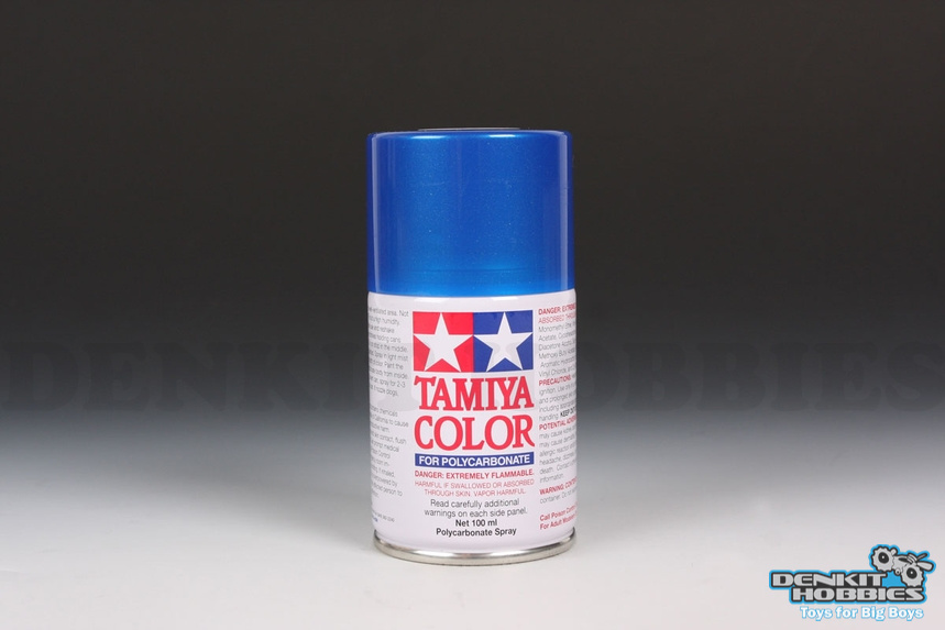 PS-16 METALLIC BLUE POLYCARBONATE SPRAY PAINT 100ML TAMIYA