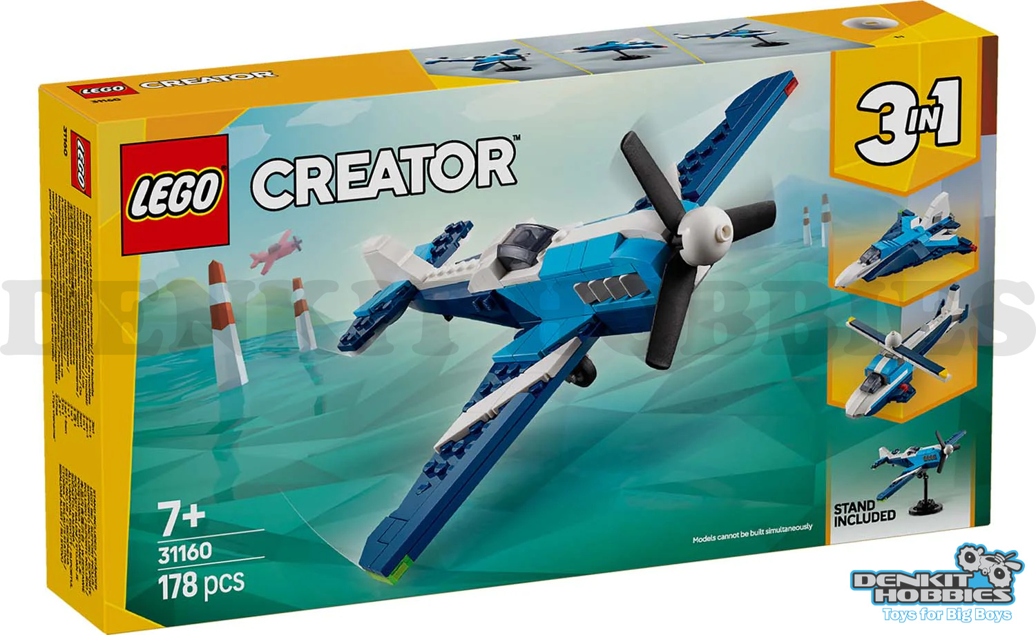 AIRCRAFT RACE PLANE - CREATOR - LEGO