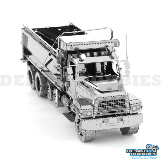 FREIGHTLINER 114SD DUMP TRUCK 3D KIT METAL EARTH