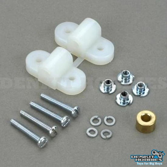 NYLON NOSE GEAR BLOCK SET DUBRO