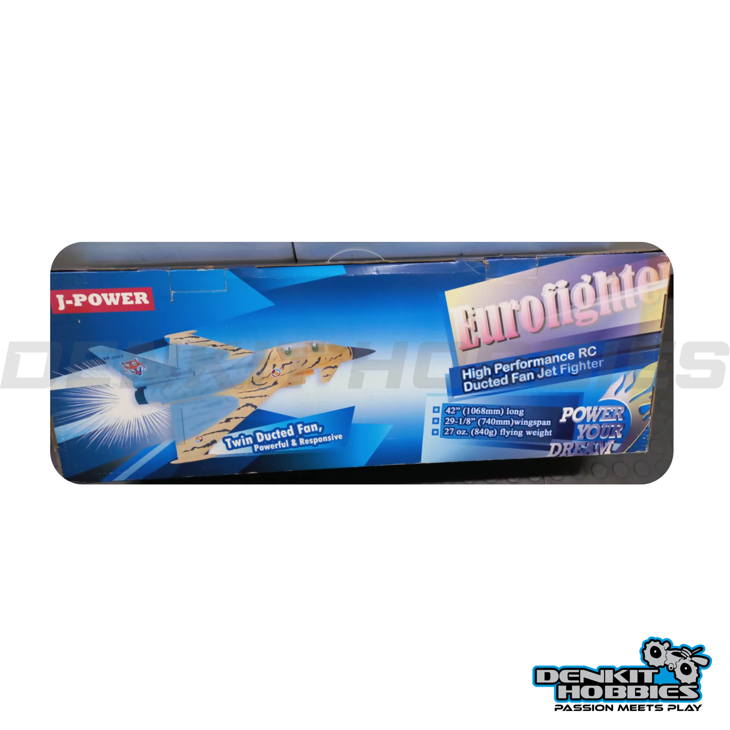 EUROFIGHTER TYPHOON RC TIGER PNP J POWER