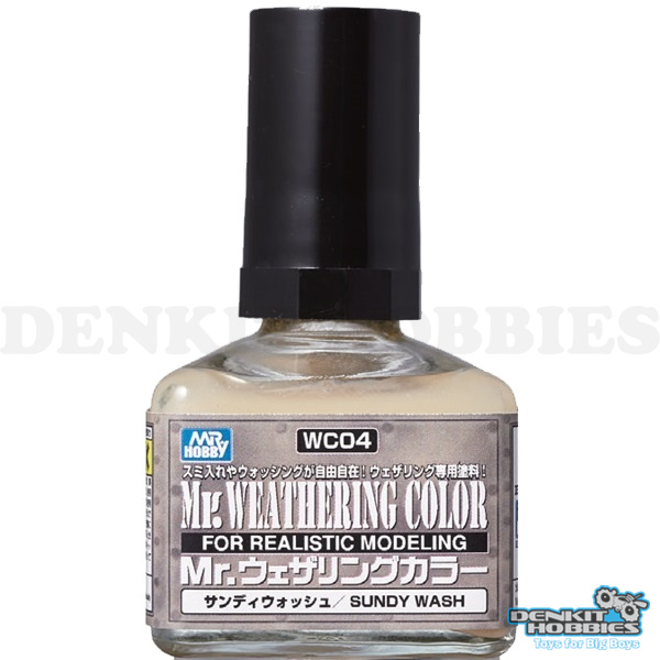 MR WEATHERING COLOR SANDY WASH WC04 MR HOBBY