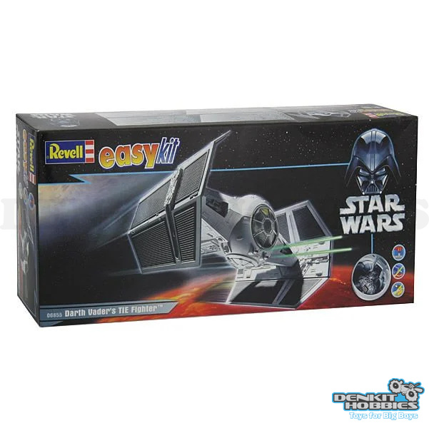 DARTH VADER'S TIE FIGHTER STAR WARS PLASTIC MODEL SNAP KIT REVELL