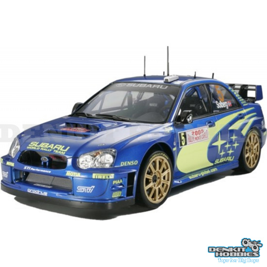 SUBARU IMPREZA WRC 2005 MONTE CARLO PLASTIC MODEL KIT 1/24 TAMIYA