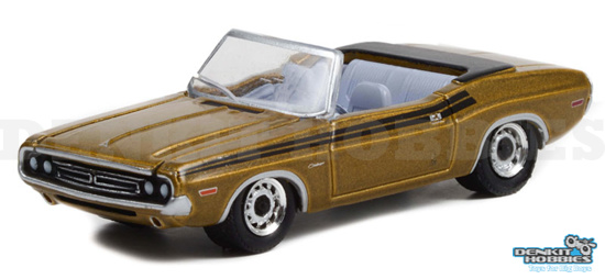 DODGE CHALENGER 340 1971 THE MOD SQUAD HOLLYWOOD 1/64 GREENLIGHT