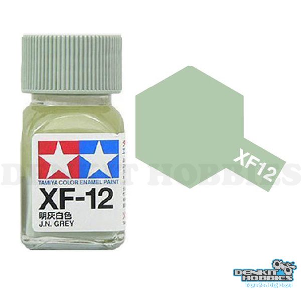 XF-12 JN GREY ENAMEL PAINT 10ML TAMIYA