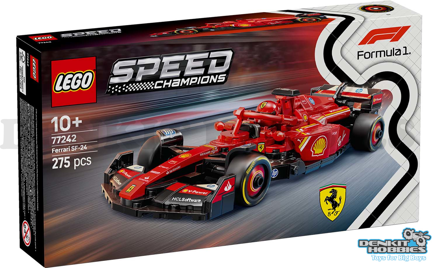 FERRARI SF-24 F1 RACE CAR - SPEED CHAMPIONS - LEGO