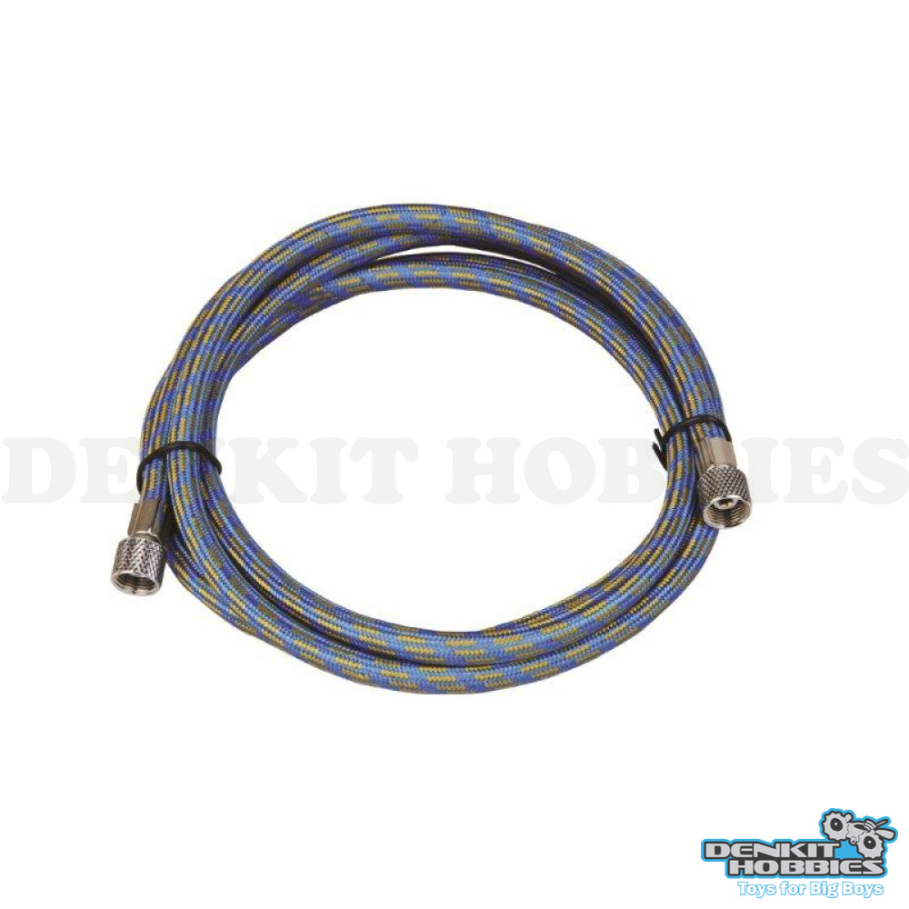 AIRBURSH BRAIDED HOSE 3M 1/8X1/8 F/F AIRCRAFT